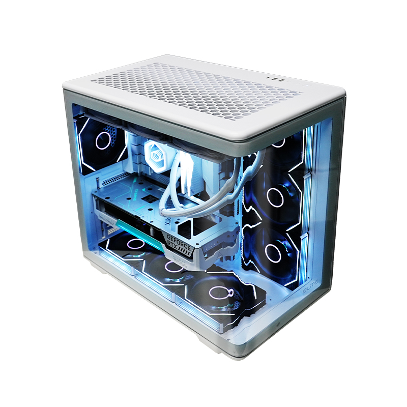 Retro Gaming Pc Case - 쿨러마스터 ATX 컴퓨터 케이스, 일체형 곡면