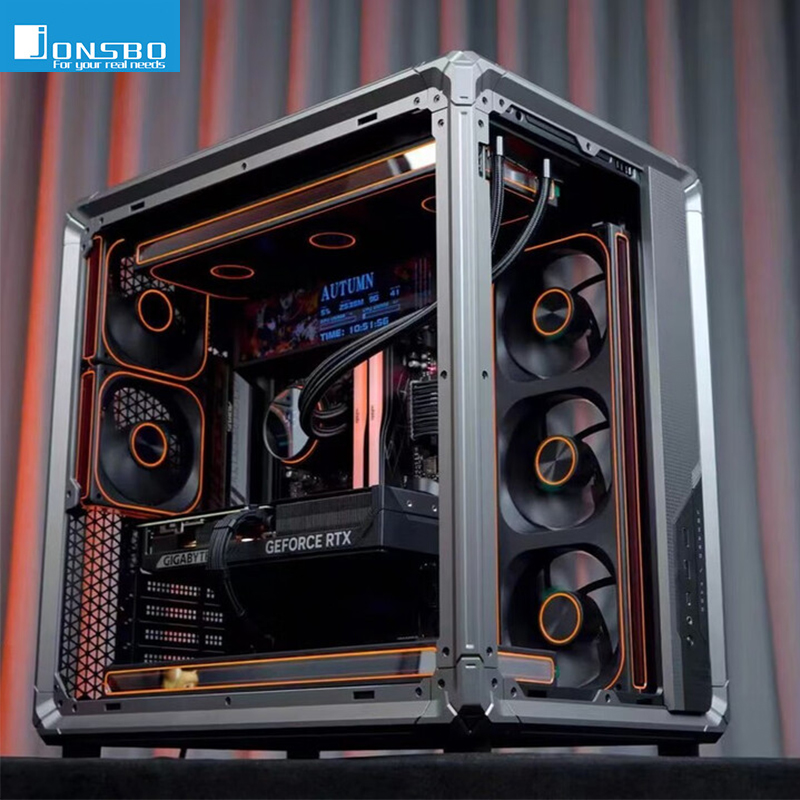 Retro Gaming Pc Case - JONSBO X400 Sea View Room 데스크탑