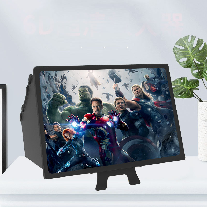 Retro Gaming And Projector - KLW F13 12인치 접이식 3D HD