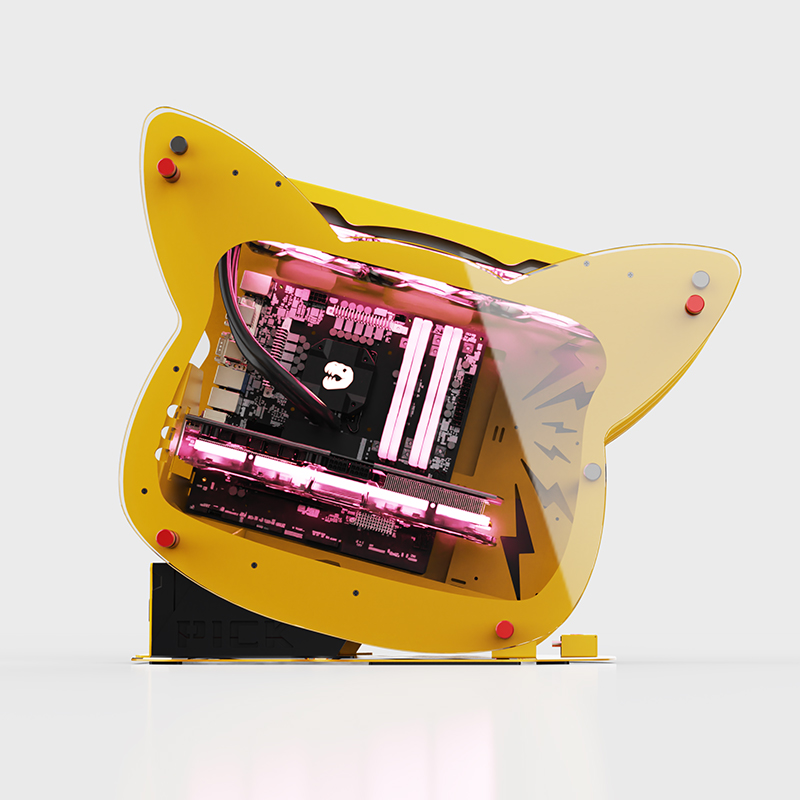 새로운 디자인 게이밍 PC 케이스, 370mm 그래픽  - Retro Gaming Pc Case 리뷰 및 가격