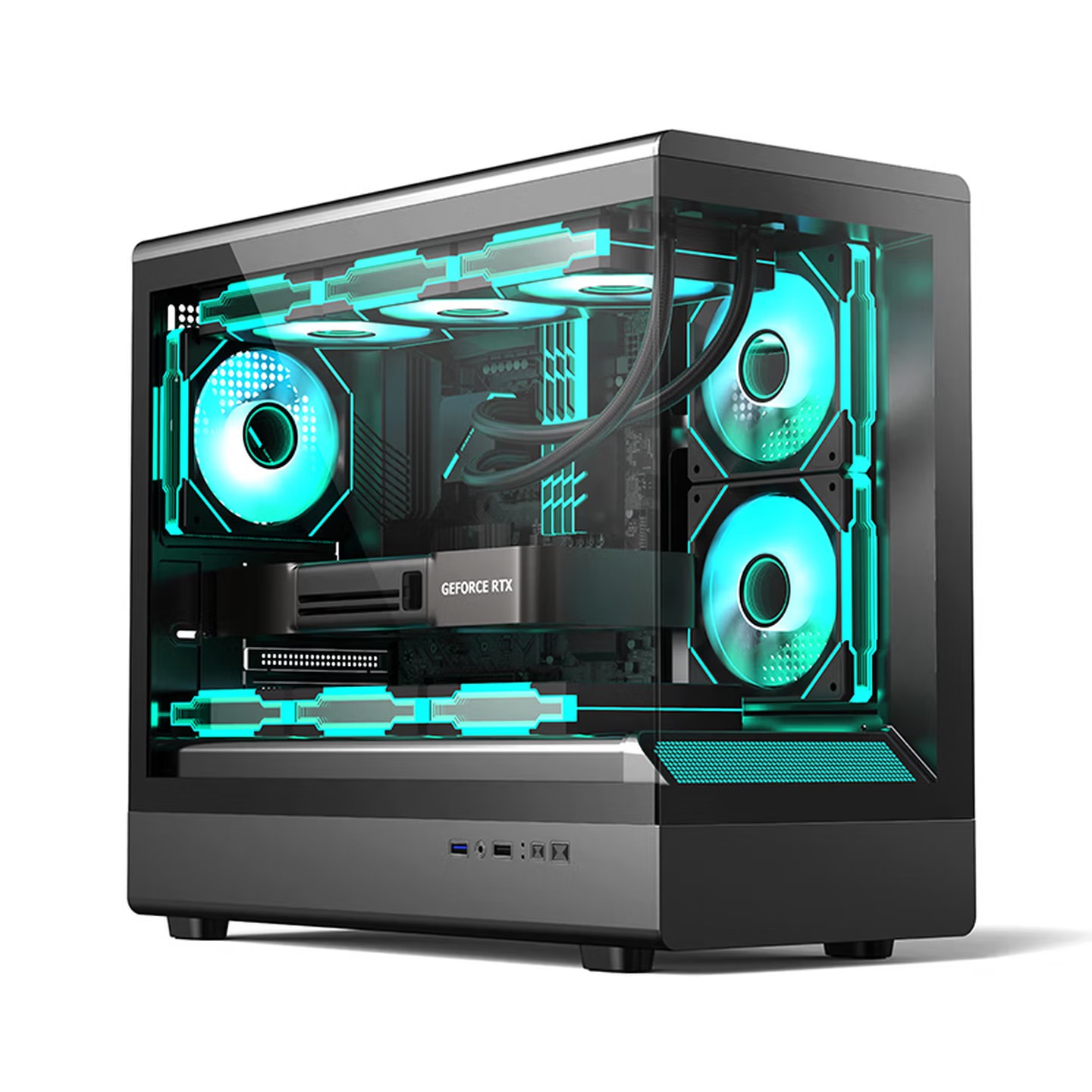 Golden Field XiaoYu LITE 컬럼리스  - Retro Gaming Pc Case 리뷰 및 가격