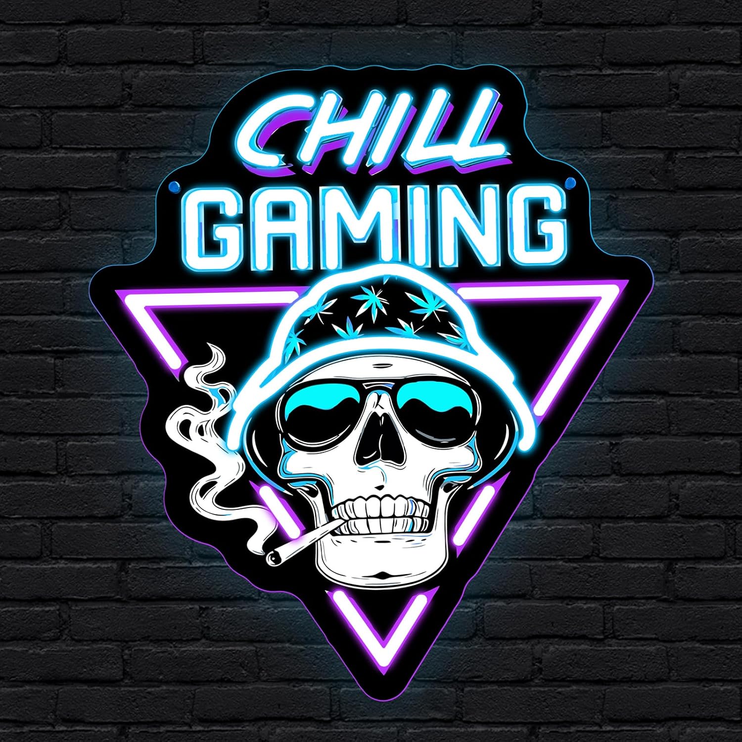    차일드 게이밍 스컬 LED 네온사인 USB 전원 - Retro Gaming Bar 리뷰 및 가격