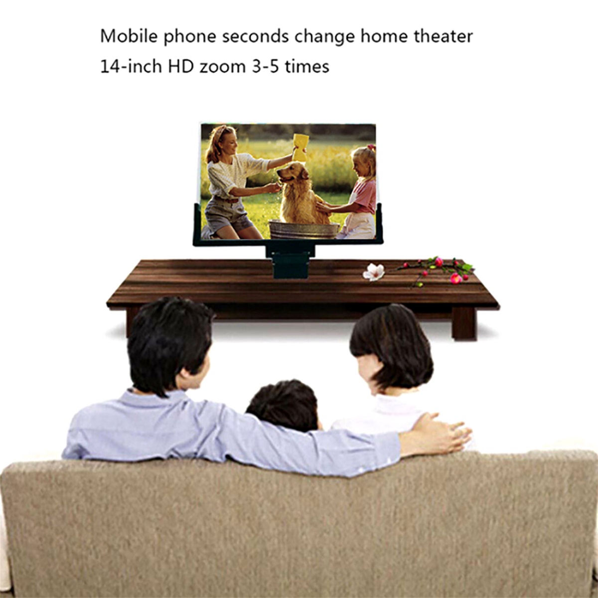 14 인치 휴대 전화 화면 증폭기 3D 돋보기 스탠드  - Retro Gaming And Projector 리뷰 및 가격