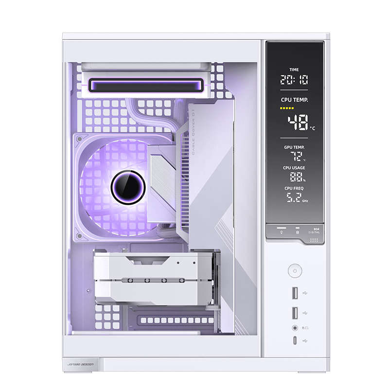 JONSBO D34 M-ATX PC 케이스 강화유리 시 - Retro Gaming Pc Case 리뷰 및 가격