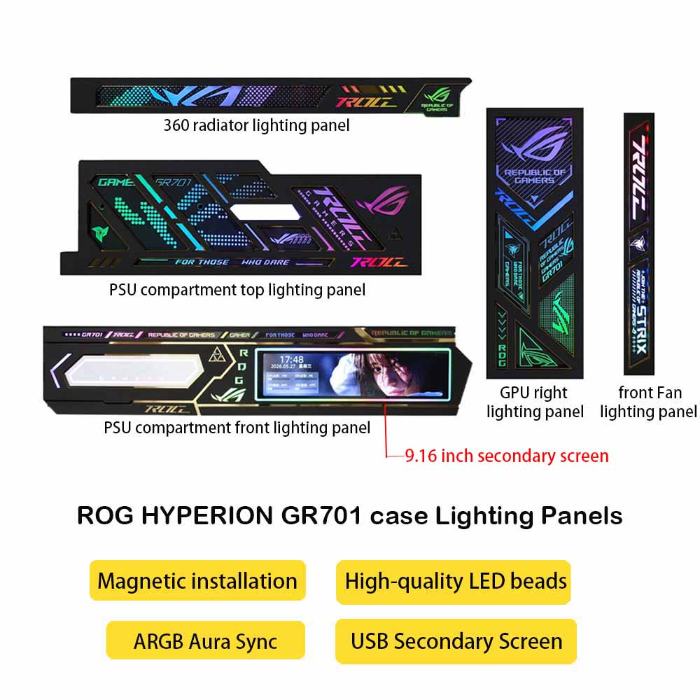 ROG Strix HYPERION GR701 케이스용  - Retro Gaming Pc Case 리뷰 및 가격