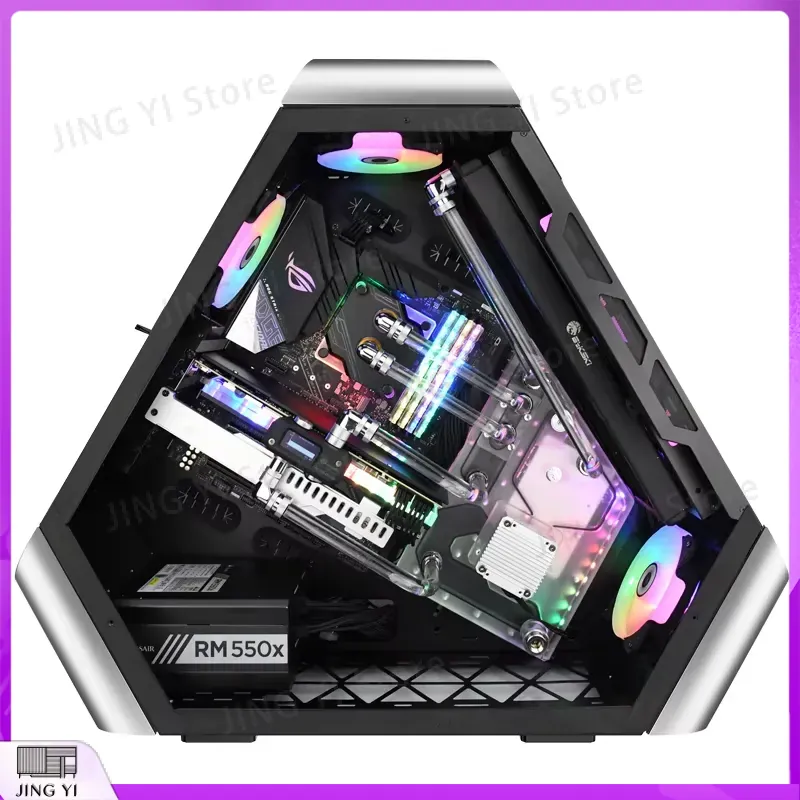 ITX mATX ATX 컴퓨터 케이스 강화유리 패널 데 - Retro Gaming Pc Case 리뷰 및 가격