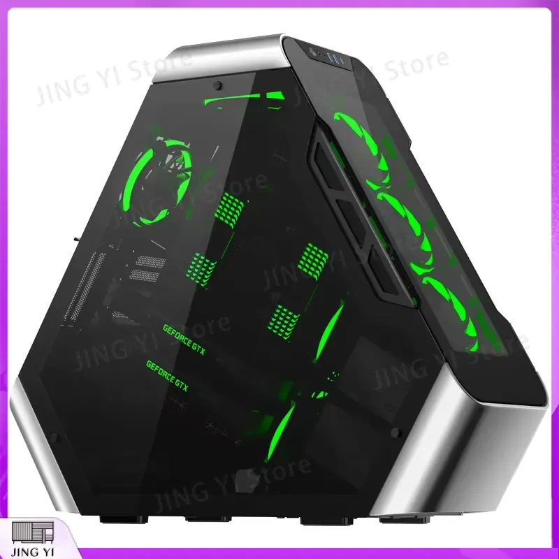 ITX mATX ATX 컴퓨터 케이스 강화유리 패널 데 - Retro Gaming Pc Case 리뷰 및 가격