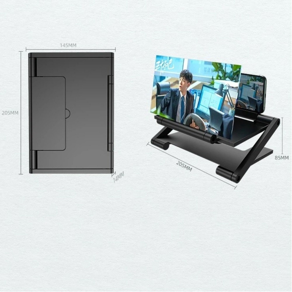 휴대용 접이식 휴대폰 화면 확대기 다기능 화면 확대 돋 - Retro Gaming And Projector 리뷰 및 가격